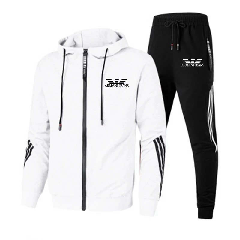 Men's football suit zipper, hooded + pants two-piece suit, men's casual track suit sportswear, gym brand clothing sportswear
Men's football suit zipper, hooded + pants two-piece suit, men's casual track suit sportswear, gym brand clothing sportswear