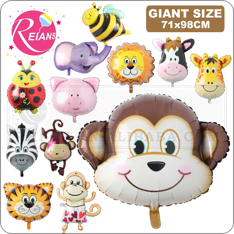 Huge Animal Head Foil Balloon Inflatable Air Ballon Happy Birthday Christmas Party Decorations Kids Baby Shower Party Supplies
Huge Animal Head Foil Balloon Inflatable Air Ballon Happy Birthday Christmas Party Decorations Kids Baby Shower Party Supplies