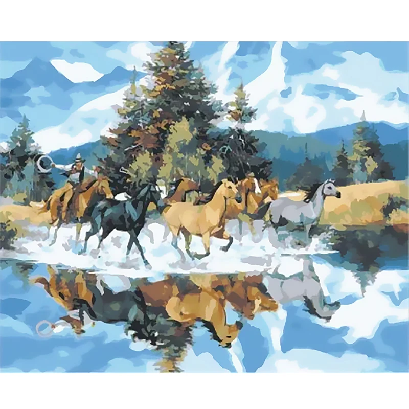 Paint By Number Horse Hand Painted Painting Art Drawing On Canvas Gift DIY Pictures By Numbers Animal Kits Home Decor
Paint By Number Horse Hand Painted Painting Art Drawing On Canvas Gift DIY Pictures By Numbers Animal Kits Home Decor
