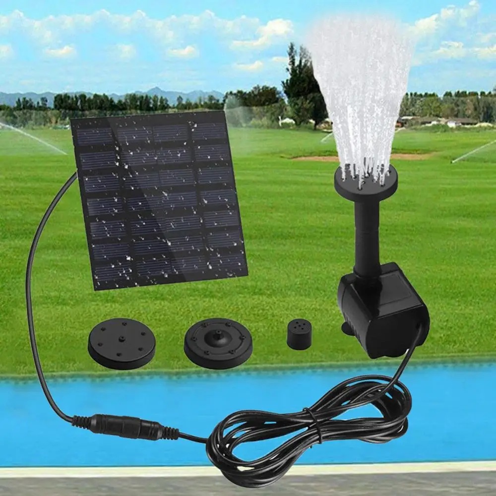 Solar Powered Bird Bath Garden Pond Fountain Submersible Brushless Water Pump fish tank accessories 
Solar Powered Bird Bath Garden Pond Fountain Submersible Brushless Water Pump fish tank accessories