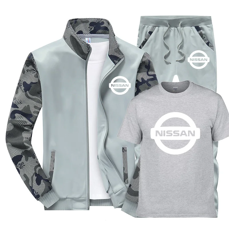 Men's suits Nissan Car Logo Printed Sweatshirt Splice Casual Fashion Men's sweatshirt+short sleeve+sweatpants 3-piece set
Men's suits Nissan Car Logo Printed Sweatshirt Splice Casual Fashion Men's sweatshirt+short sleeve+sweatpants 3-piece set