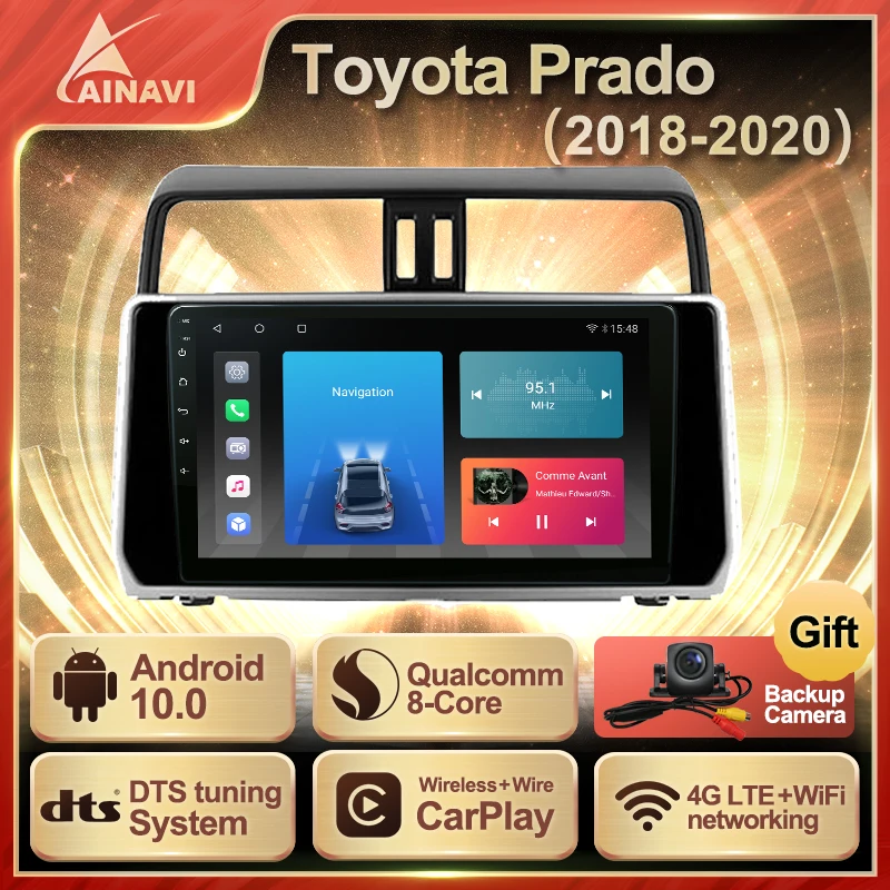 Автомобильный радиоприемник Android 10,0 QLED экран для Toyota Prado 2018-2020 авто стерео Мультимедийный видеоплеер навигация GPS Carplay No 2din
Автомобильный радиоприемник Android 10,0 QLED экран для Toyota Prado 2018-2020 авто стерео Мультимедийный видеоплеер навигация GPS Carplay No 2din