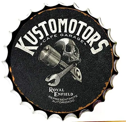 Retro Sign Garage Tools Bottle Caps Metal Tin Diameter 13.8 Inches - Home Decor Bar Plaque Lounge Man Cave
Retro Sign Garage Tools Bottle Caps Metal Tin Diameter 13.8 Inches - Home Decor Bar Plaque Lounge Man Cave