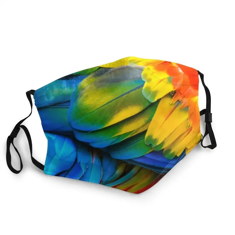 Colorful Rainbow Parrot Feathers Mask Dustproof Adjustable Face Mask Protection Cover Men Women Respirator Mouth-Muffle
Colorful Rainbow Parrot Feathers Mask Dustproof Adjustable Face Mask Protection Cover Men Women Respirator Mouth-Muffle
