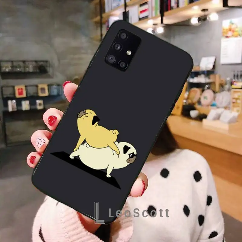 Cute Cartoon Pug Animal Yoga Phone Cases For Samsung A50 A51 A71 A31 A21S S8 S9 S10 S20 S21 Plus Fe Ultra 4G 5G
Cute Cartoon Pug Animal Yoga Phone Cases For Samsung A50 A51 A71 A31 A21S S8 S9 S10 S20 S21 Plus Fe Ultra 4G 5G