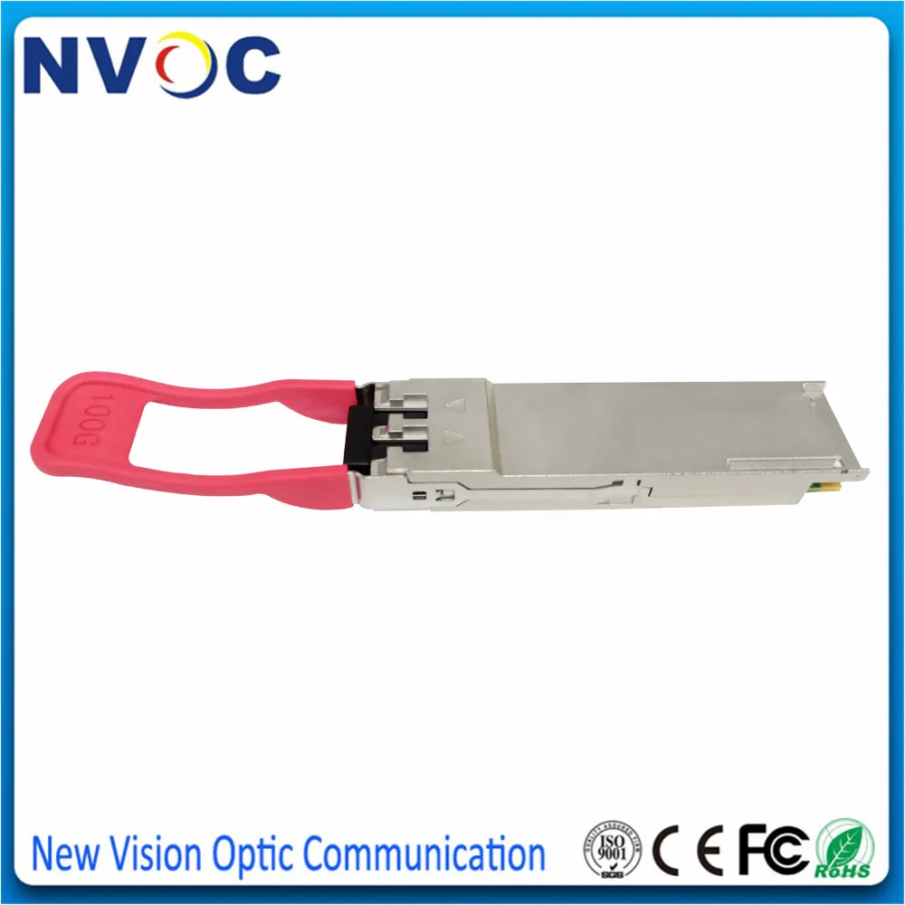 QSFP28-LSER4 100G QSFP28 ER4 40km LC LWDM волоконно-оптический трансивер Дуплексный DOM Модуль |