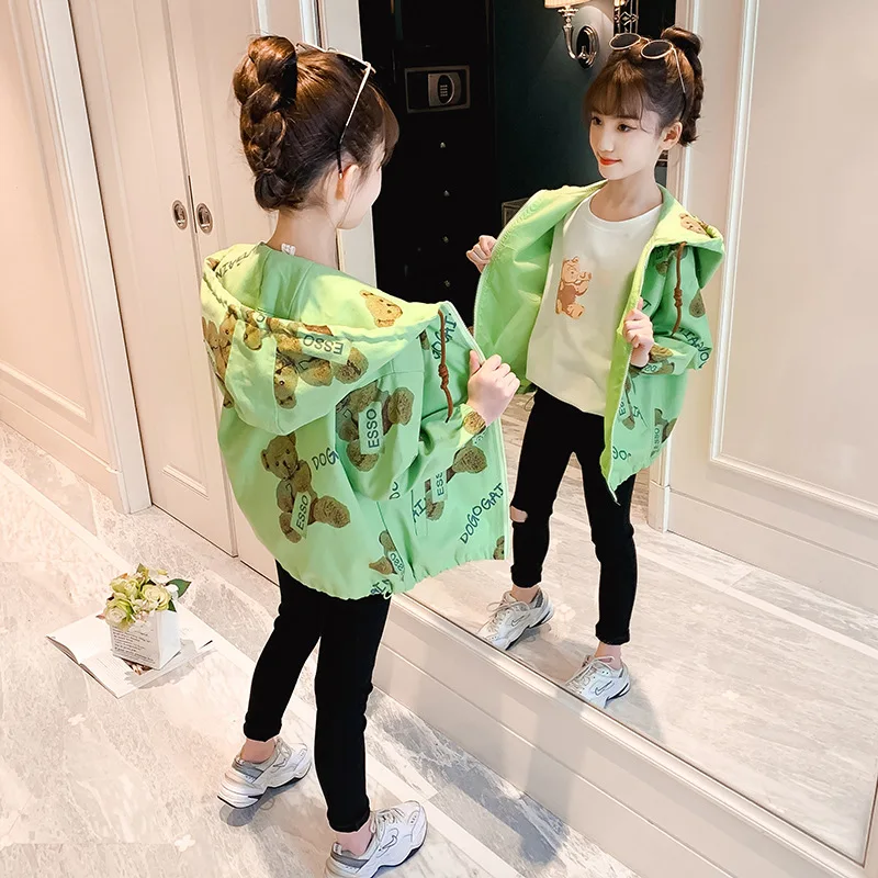 Zipper Bear Spring Autumn Coat Girls Kids Outerwear Teenage Top Children Clothes Costume Evening Party High Quality
Zipper Bear Spring Autumn Coat Girls Kids Outerwear Teenage Top Children Clothes Costume Evening Party High Quality