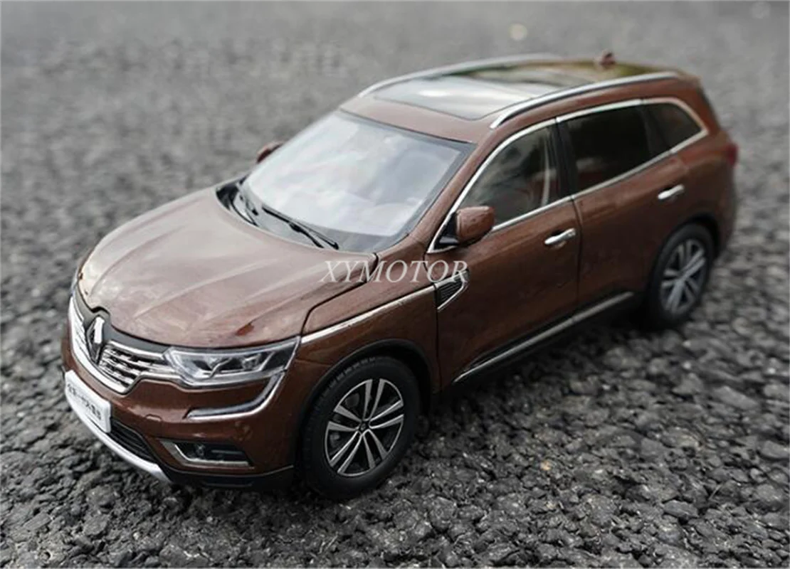 

1/18 For RENAULT KOLEOS Diecast Sports Car Model White/Red Kid Toys Gifts Brown Display Collection Ornaments