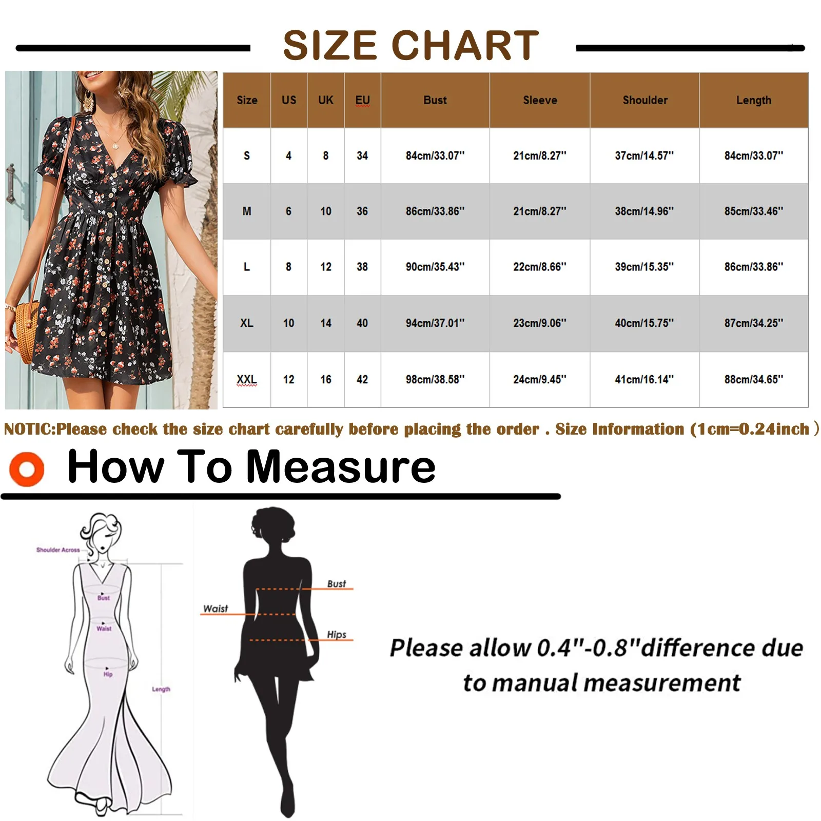 2021 Dress Summer Women's Casual Puff Sleeve Summer Floral Ruffles Button Beach Midi Dresses Elegant Temperament Party Dress
2021 Dress Summer Women's Casual Puff Sleeve Summer Floral Ruffles Button Beach Midi Dresses Elegant Temperament Party Dress
