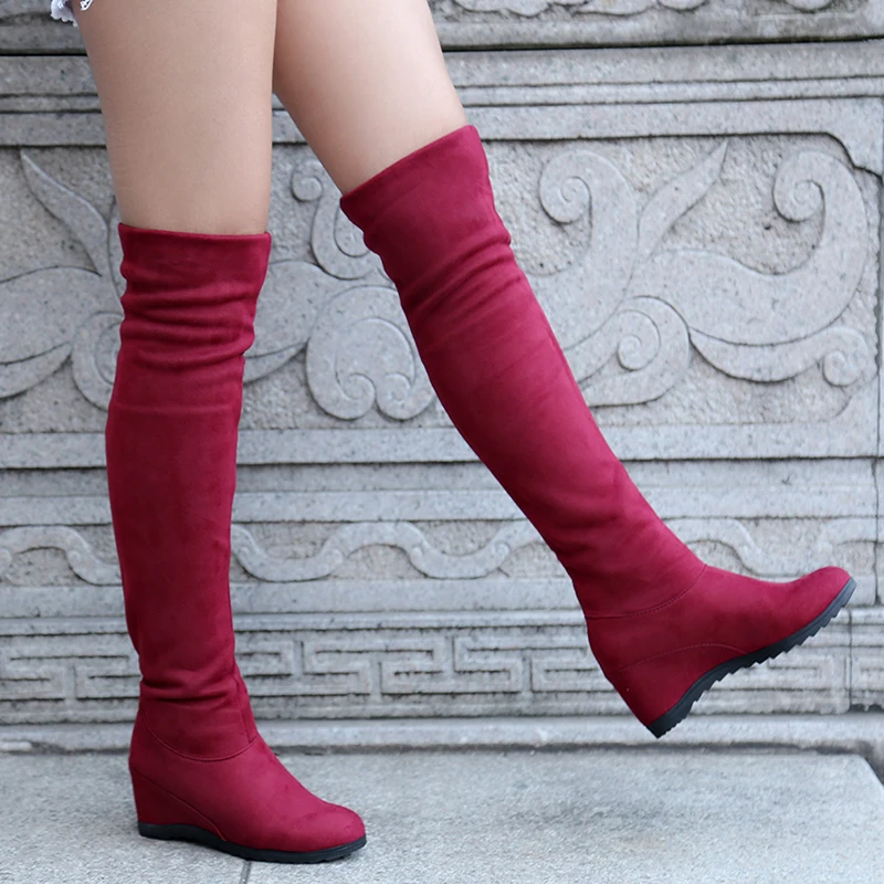 Women Boots 2021 Autumn Winter Ladies Fashion Flat Bottom Boots Shoes Over The Knee Thigh High Suede Long Boots 
Women Boots 2021 Autumn Winter Ladies Fashion Flat Bottom Boots Shoes Over The Knee Thigh High Suede Long Boots
