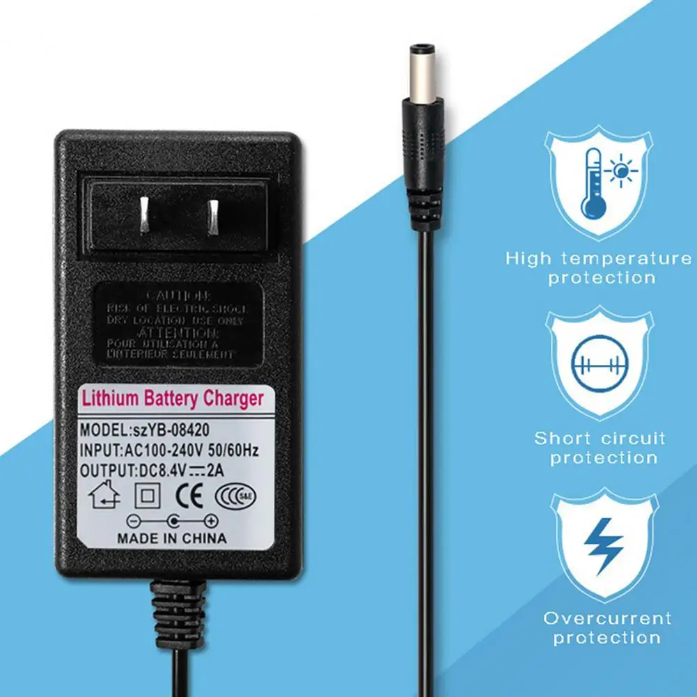 Battery Charger Environmental Friendly Easy to Use ABS Power Supply Charger for Balance Bike Electric Bicycle Accessories
Battery Charger Environmental Friendly Easy to Use ABS Power Supply Charger for Balance Bike Electric Bicycle Accessories