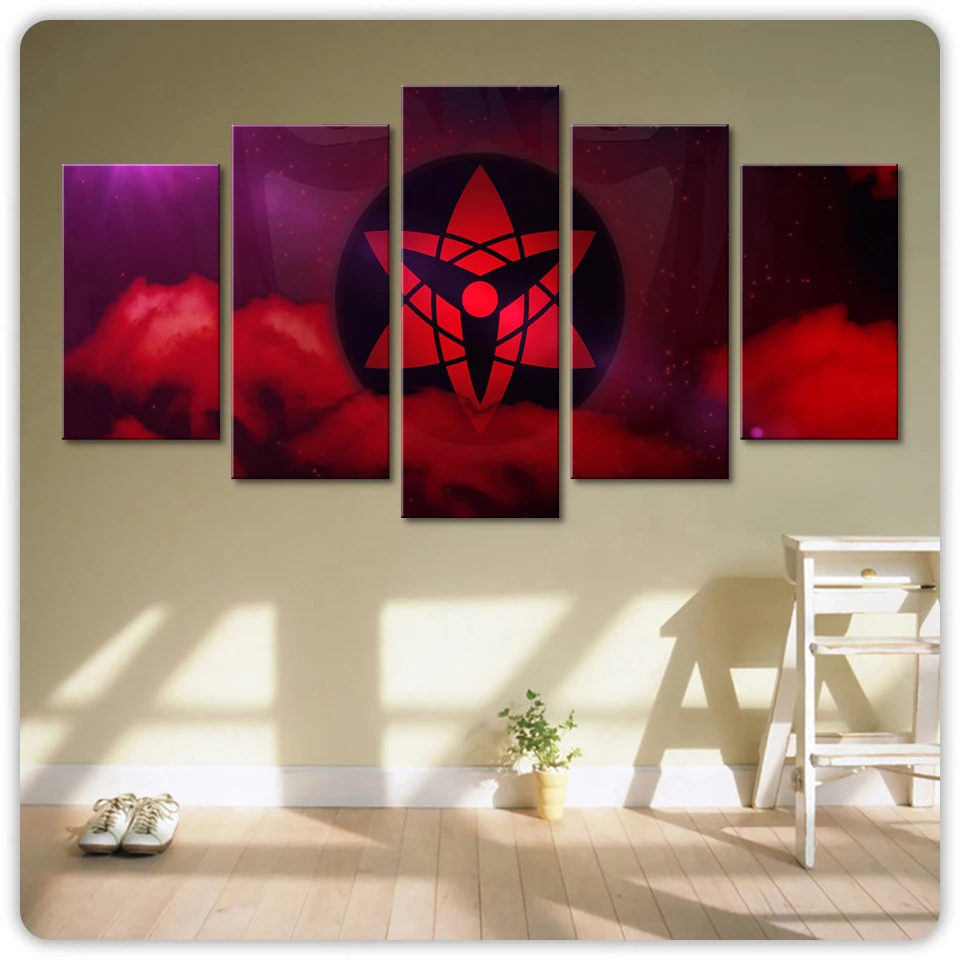 5 Piece Canvas Wall Art Paintings Ninja Dark Moon Logo Modular Pictures Anime Posters Home Decor Modern Living Room Decoration
5 Piece Canvas Wall Art Paintings Ninja Dark Moon Logo Modular Pictures Anime Posters Home Decor Modern Living Room Decoration