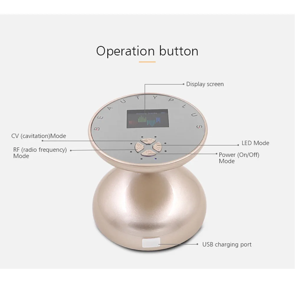 Ultrasound Cavitation Fat Burner 3D Body Shaping Weight Loss Body Slimming Products Health Anit-celulite Photon Therapy Massager
Ultrasound Cavitation Fat Burner 3D Body Shaping Weight Loss Body Slimming Products Health Anit-celulite Photon Therapy Massager