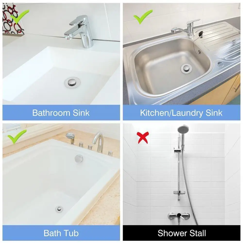 Universal Basin Up Drain Filter Metal Bounce Core Push-type Build-in Drain Tool Filter Strainer Dropshipping Basin Up Q9p6
Universal Basin Up Drain Filter Metal Bounce Core Push-type Build-in Drain Tool Filter Strainer Dropshipping Basin Up Q9p6