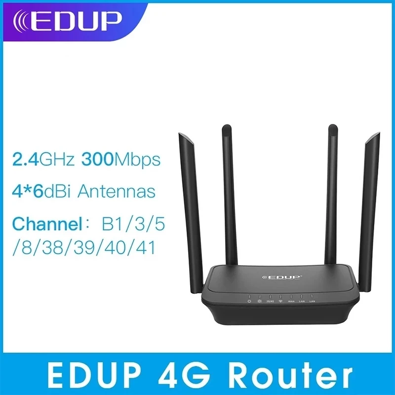 EDUP 4 г 300 Мбит/с Wi-Fi маршрутизатор Беспроводной 802.11b/g/n Wi-Fi модем LTE FDD Мобильная компиляция java-приложений! Маршрутизаторы CPE с SIM Слот LAN Порты и р...
EDUP 4 г 300 Мбит/с Wi-Fi маршрутизатор Беспроводной 802.11b/g/n Wi-Fi модем LTE FDD Мобильная компиляция java-приложений! Маршрутизаторы CPE с SIM Слот LAN Порты и р...