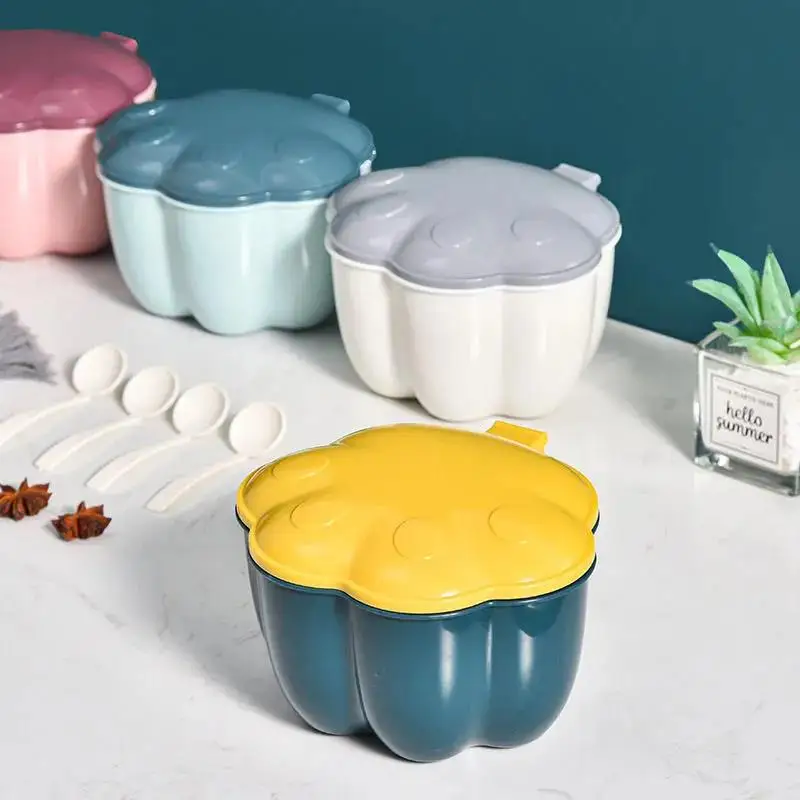 Creative Cat's Claw Shape Seasoning Box One Multi-cell Kitchen Storage Press Open Lid Seasoning Seasoning Box Jar
Creative Cat's Claw Shape Seasoning Box One Multi-cell Kitchen Storage Press Open Lid Seasoning Seasoning Box Jar