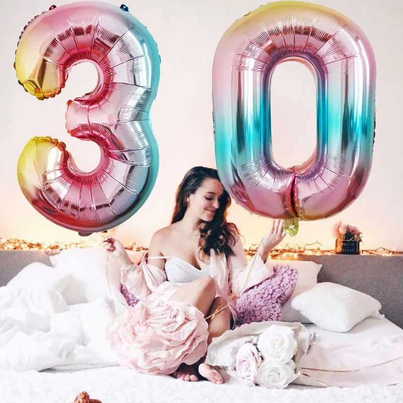 32 Inch Number 0-9 Rainbow Color Gradient Color Aluminum Foil Balloon Birthday Party Decoration Floating Aluminum Foil Balloon
32 Inch Number 0-9 Rainbow Color Gradient Color Aluminum Foil Balloon Birthday Party Decoration Floating Aluminum Foil Balloon