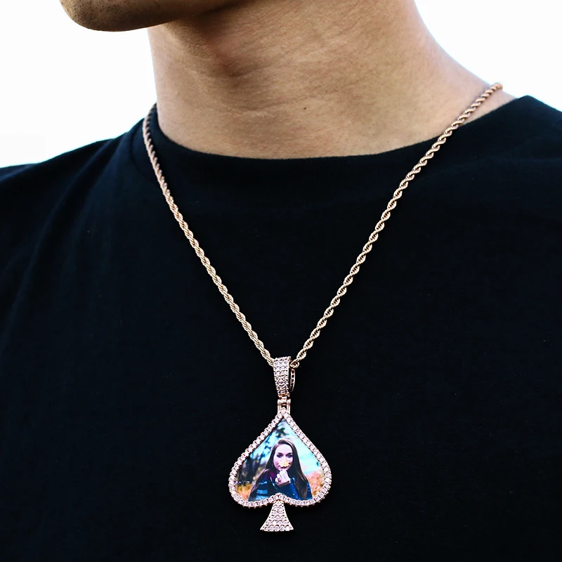 Popular Inverted Heart Shaped Custom Photo Pendant & Necklace Pink Purple For Men Women Unisex Jewelry Anniversary Birthday Gift
Popular Inverted Heart Shaped Custom Photo Pendant & Necklace Pink Purple For Men Women Unisex Jewelry Anniversary Birthday Gift