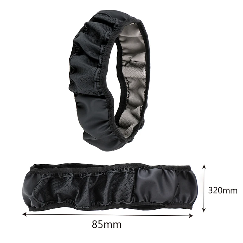 Car Steering Wheel Cover Skidproof Universal Embossing fiber Leather double round without inner ring elastic band cover new
Car Steering Wheel Cover Skidproof Universal Embossing fiber Leather double round without inner ring elastic band cover new