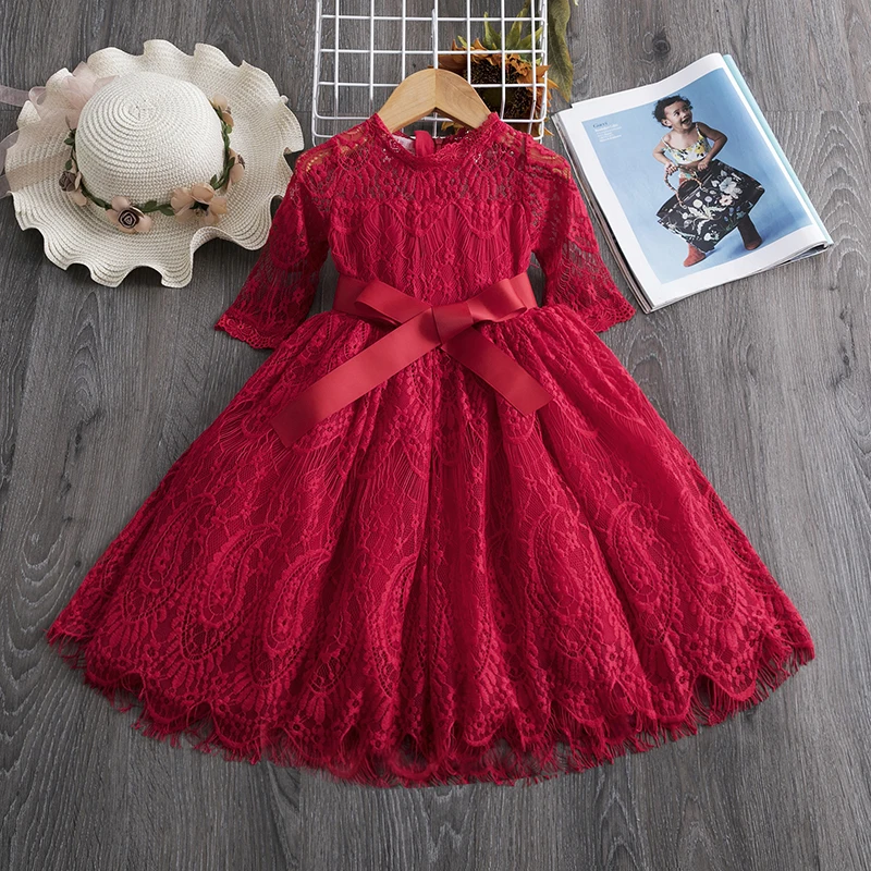Girls Princess Dress For Christmas Party 3 5 8 Yrs Kids Winter New Year Red Costume For Children Ceremony Mesh Girl Ball Dress
Girls Princess Dress For Christmas Party 3 5 8 Yrs Kids Winter New Year Red Costume For Children Ceremony Mesh Girl Ball Dress
