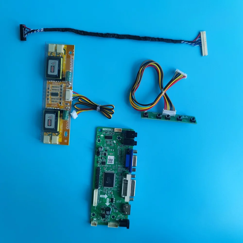 Комплект для монитора LM220WE3 LM220WE1 драйвер экран 1680x1050 DVI VGA плата контроллера LVDS 4 лампы 30pin DIY M.NT68676
Комплект для монитора LM220WE3 LM220WE1 драйвер экран 1680x1050 DVI VGA плата контроллера LVDS 4 лампы 30pin DIY M.NT68676