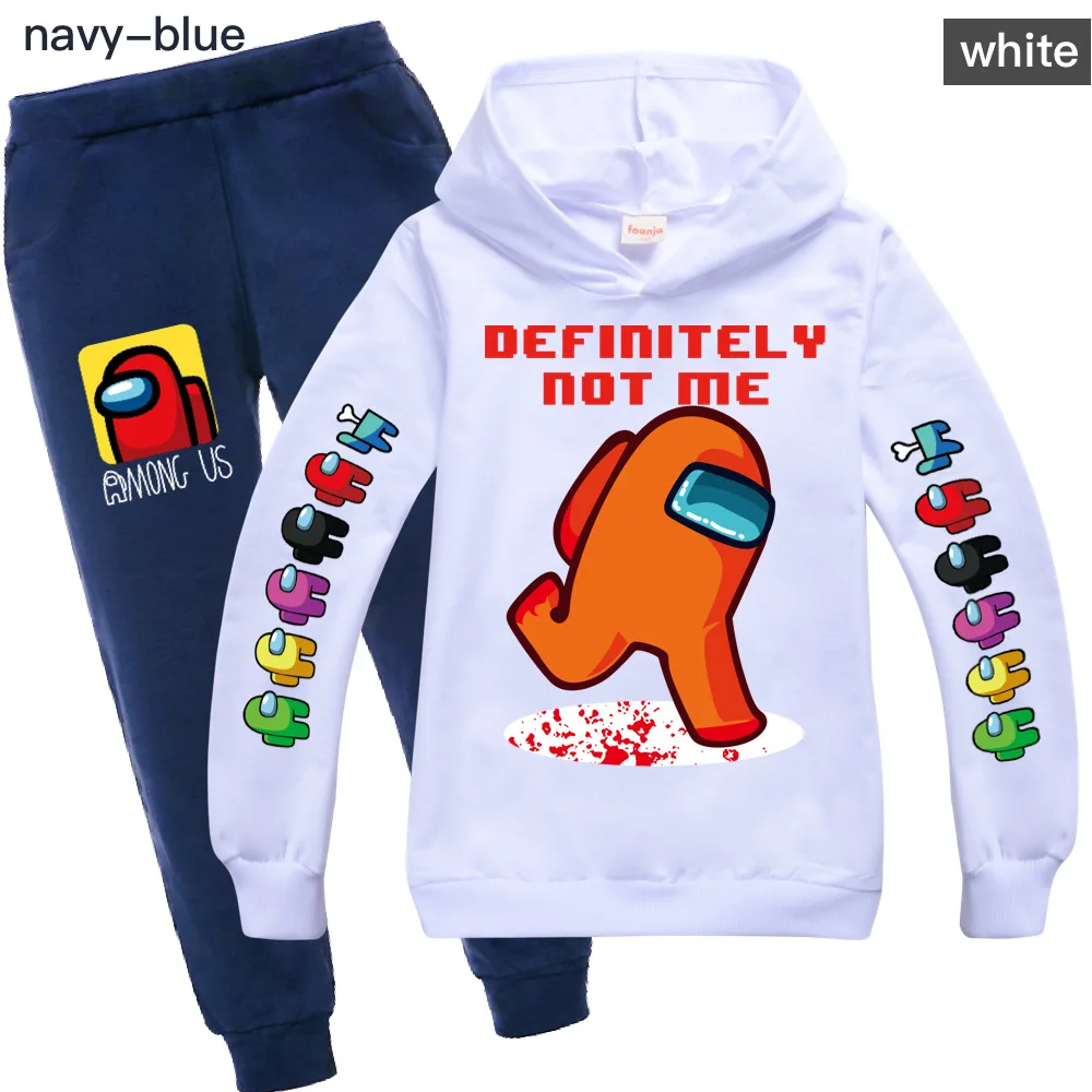 Shooting Game Among Us Hoodies Pants 2pcs Set for Teens Girls Cartoon Anime Sweatshirt Kids Tracksuit Baby Boys Outfits Jogger
Shooting Game Among Us Hoodies Pants 2pcs Set for Teens Girls Cartoon Anime Sweatshirt Kids Tracksuit Baby Boys Outfits Jogger