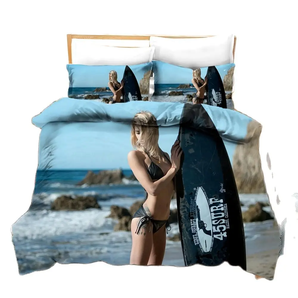 Серфинг любителей сексуальная девушка тема Постельное белье Украшения в спальню 100% мягкой микрофибры 1 шт. пододеяльник, наволочки для поду...
Серфинг любителей сексуальная девушка тема Постельное белье Украшения в спальню 100% мягкой микрофибры 1 шт. пододеяльник, наволочки для поду...