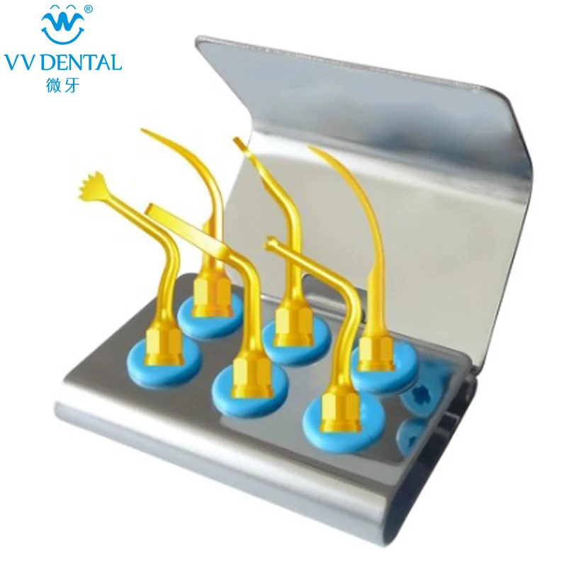 VV DENTAL New Ultrasonic Scaler Surgery Multifuction Tips Set Kit Compatible With Woodpecker Handpiece UG1/UP1/US1/UL1/UC1/UI1
VV DENTAL New Ultrasonic Scaler Surgery Multifuction Tips Set Kit Compatible With Woodpecker Handpiece UG1/UP1/US1/UL1/UC1/UI1