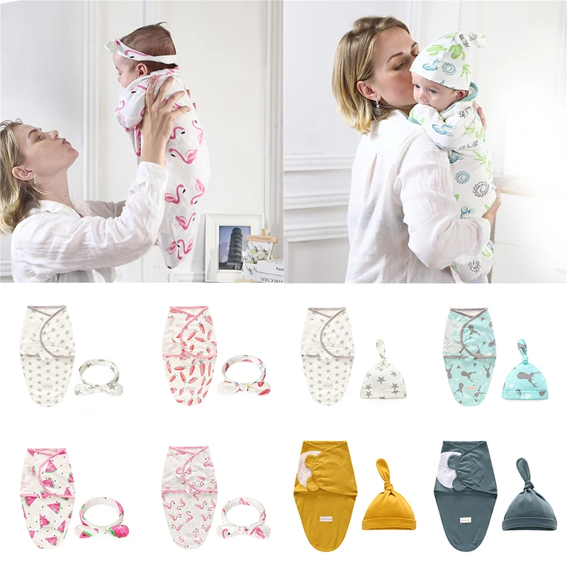 2pcs/set Fashion Newborn Swaddle Wrap Blanket +Hat/Headwear Cotton Baby Receiving Blanket Infant Sleeping Bag for 0-6 Months
2pcs/set Fashion Newborn Swaddle Wrap Blanket +Hat/Headwear Cotton Baby Receiving Blanket Infant Sleeping Bag for 0-6 Months