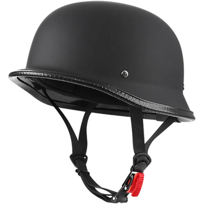 Skull Cap Motorcycle Helmet Vintage Half Face Helmet Retro German Style chopper Cruiser
Skull Cap Motorcycle Helmet Vintage Half Face Helmet Retro German Style chopper Cruiser