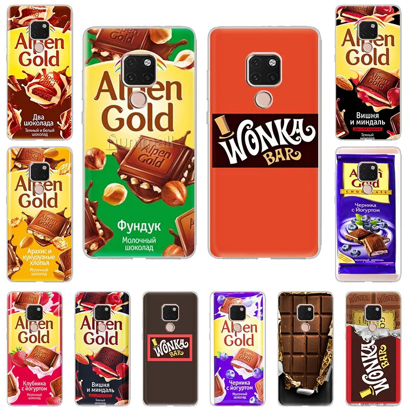 Мягкий силиконовый чехол для телефона Alenka bar wonka chocolate Huawei Mate30 Mate20 Y92019 Y7 Y62019 Y52019 Y3