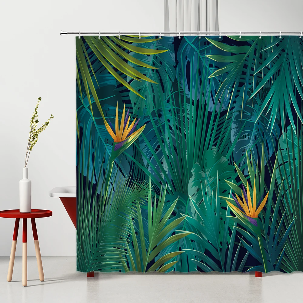 Bathroom Curtains Green Leaf Pink Flowers Tropical Plants Monstera Natural Scenery Machine Washable Bathtub Screen Bath Curtain
Bathroom Curtains Green Leaf Pink Flowers Tropical Plants Monstera Natural Scenery Machine Washable Bathtub Screen Bath Curtain