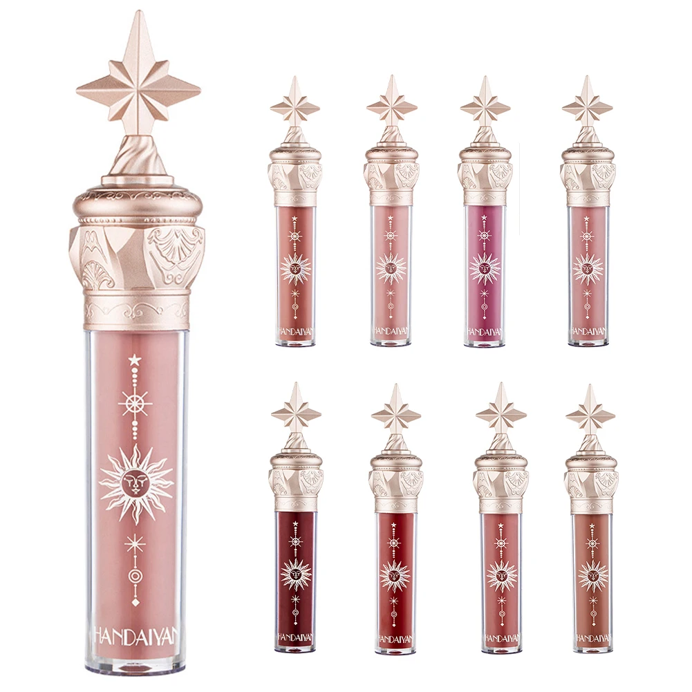 HANDAIYAN Lipstick Glossy Lip Stick Non-Sticky Long Lasting Lip Gloss Moisturizing Lip Plumper Makeup Cosmetics
HANDAIYAN Lipstick Glossy Lip Stick Non-Sticky Long Lasting Lip Gloss Moisturizing Lip Plumper Makeup Cosmetics
