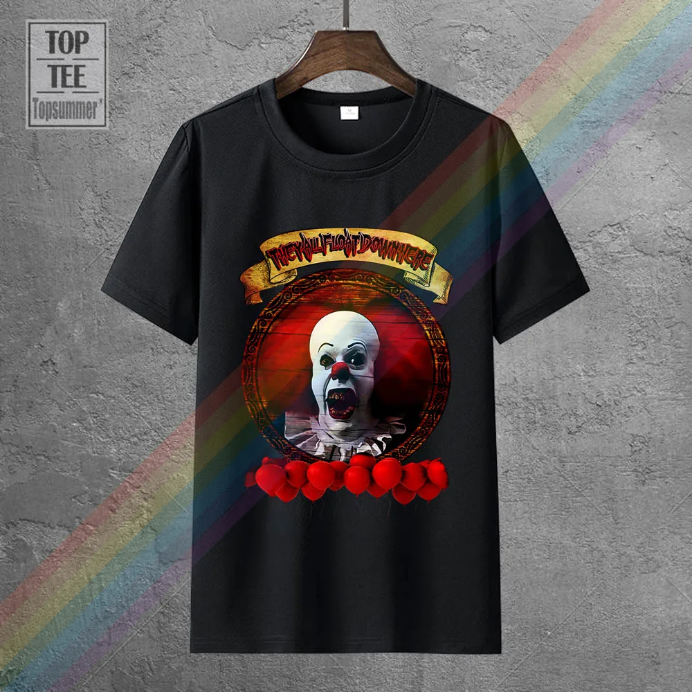 Tim Curry Pennywise Tshirts Horror Skull Tee-Shirt Retro Fashionable Tops Designer T Shirt Gothic Funny T Shirts
Tim Curry Pennywise Tshirts Horror Skull Tee-Shirt Retro Fashionable Tops Designer T Shirt Gothic Funny T Shirts