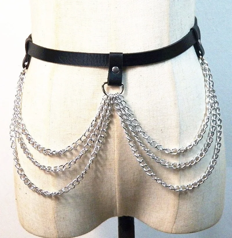 Cross-border beauty da da joker punk style concave shape waist chain fire hot sexy female belt chain jewelry belt
Cross-border beauty da da joker punk style concave shape waist chain fire hot sexy female belt chain jewelry belt