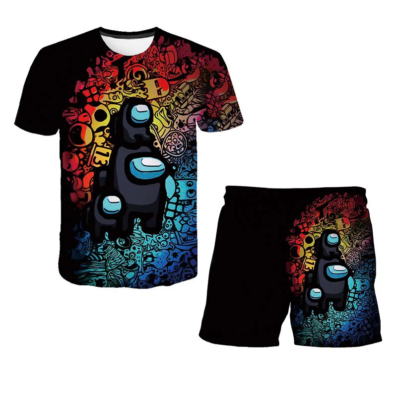 Among Us Game Tshirts Boys Pants Summer Short Sleeve Kids Clothes Anime Boys T Shirt Shorts Children Clothing Sets For Girls
Among Us Game Tshirts Boys Pants Summer Short Sleeve Kids Clothes Anime Boys T Shirt Shorts Children Clothing Sets For Girls