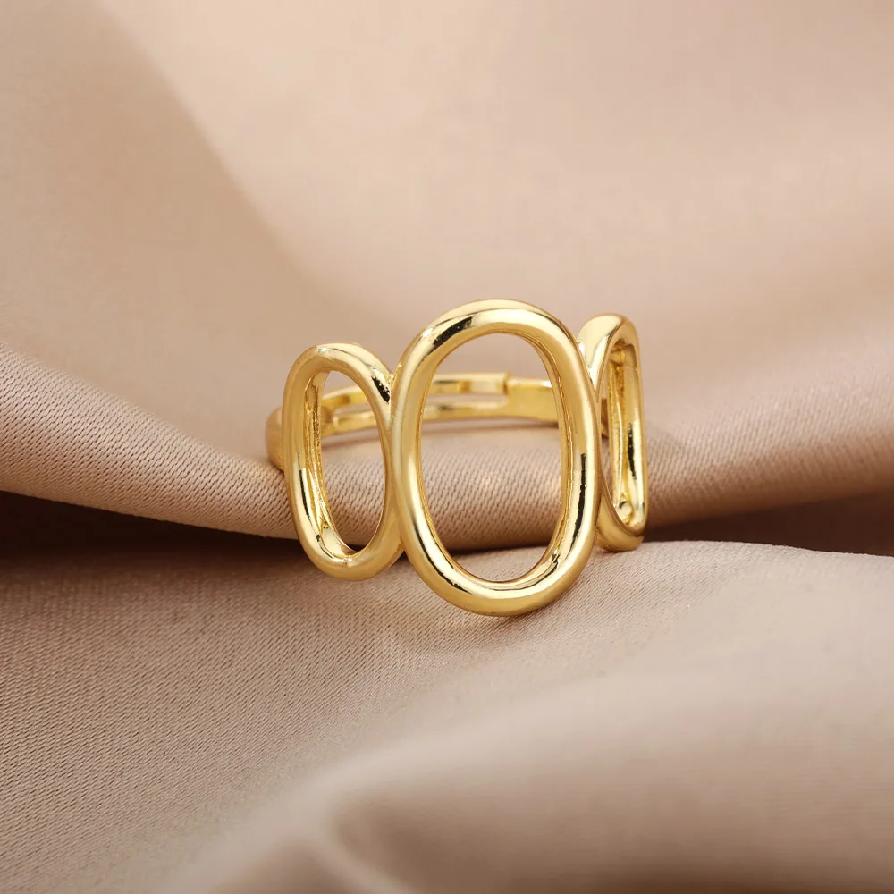 Round Rings For Women Girl Stainless Steel Ring Vintage Line Geometry Finger Ring Party Jewelry Accessories Bijoux Femme
Round Rings For Women Girl Stainless Steel Ring Vintage Line Geometry Finger Ring Party Jewelry Accessories Bijoux Femme