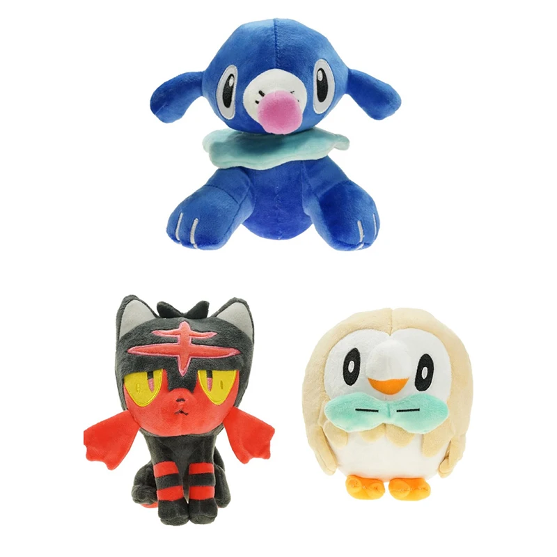 Бесплатная доставка, новинка, плюшевая кукла Rowlet Popplio Litten, мягкая мультяшная аниме игрушка для малышей, лучшие подарки
Бесплатная доставка, новинка, плюшевая кукла Rowlet Popplio Litten, мягкая мультяшная аниме игрушка для малышей, лучшие подарки