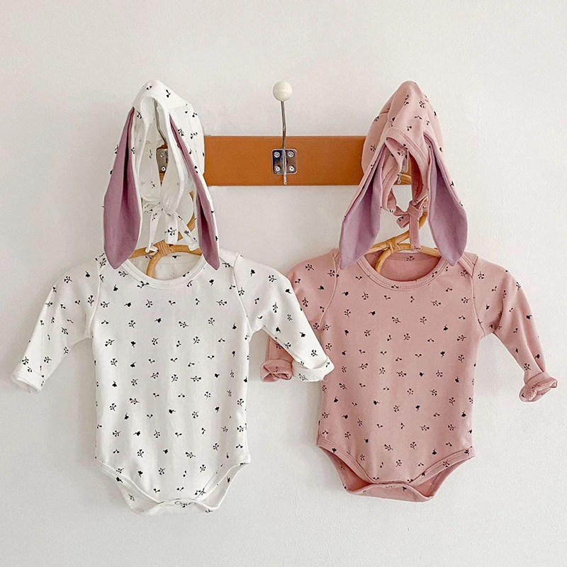 Spring Autumn Toddler Clothing Baby Boys Girls Printing Rompers + Hat Kids Baby Clothing Baby Boy Girl Long Sleeve Rompers
Spring Autumn Toddler Clothing Baby Boys Girls Printing Rompers + Hat Kids Baby Clothing Baby Boy Girl Long Sleeve Rompers