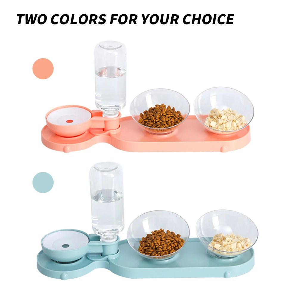 Pet Products High Quality chiens Cat Double Bowls Automatic Pets food feeder Container Dispenser For Dogs Cats Drinking 
Pet Products High Quality chiens Cat Double Bowls Automatic Pets food feeder Container Dispenser For Dogs Cats Drinking