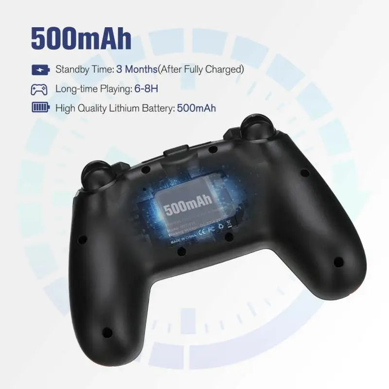 New Wireless Bluetooth Pro Controller Handle For Nintendo Switch Gamepad Joypad Console With Vibration 6-axis Somatosensory
New Wireless Bluetooth Pro Controller Handle For Nintendo Switch Gamepad Joypad Console With Vibration 6-axis Somatosensory