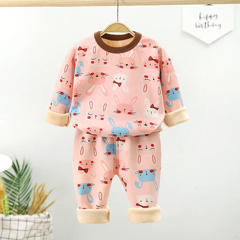 Cartoon Rabbit Baby Kids Pajamas Winter Fleece Sleepwear Children Cotton Thicken Pajama Sets Boy Girls 2pcs Pyjamas For 2 4 6 8Y
Cartoon Rabbit Baby Kids Pajamas Winter Fleece Sleepwear Children Cotton Thicken Pajama Sets Boy Girls 2pcs Pyjamas For 2 4 6 8Y