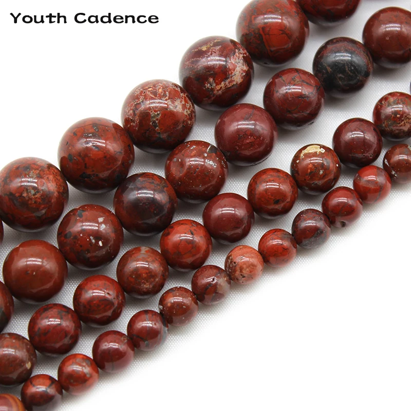 Natural Red Brecciated Jaspers Stone Round Loose Spacer Beads 15" Strand 6 8 10 12MM Pick Size For Jewelry Making DIY Bracelet
Natural Red Brecciated Jaspers Stone Round Loose Spacer Beads 15" Strand 6 8 10 12MM Pick Size For Jewelry Making DIY Bracelet