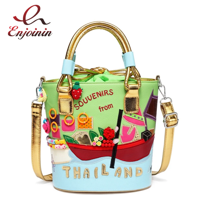 Interesting Stitching Unique Embroidery Small Bucket 2021 Trendy Ladies Handbags Ladies Messenger Bags Ladies Cute Side Bag 
Interesting Stitching Unique Embroidery Small Bucket 2021 Trendy Ladies Handbags Ladies Messenger Bags Ladies Cute Side Bag
