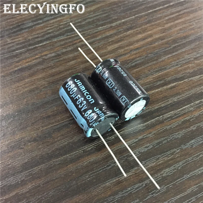 50 шт. 680 мкФ 63V680uf JAMICON TK серии 16x25mm высокое качество оригинальный 63V680uF Алюминий