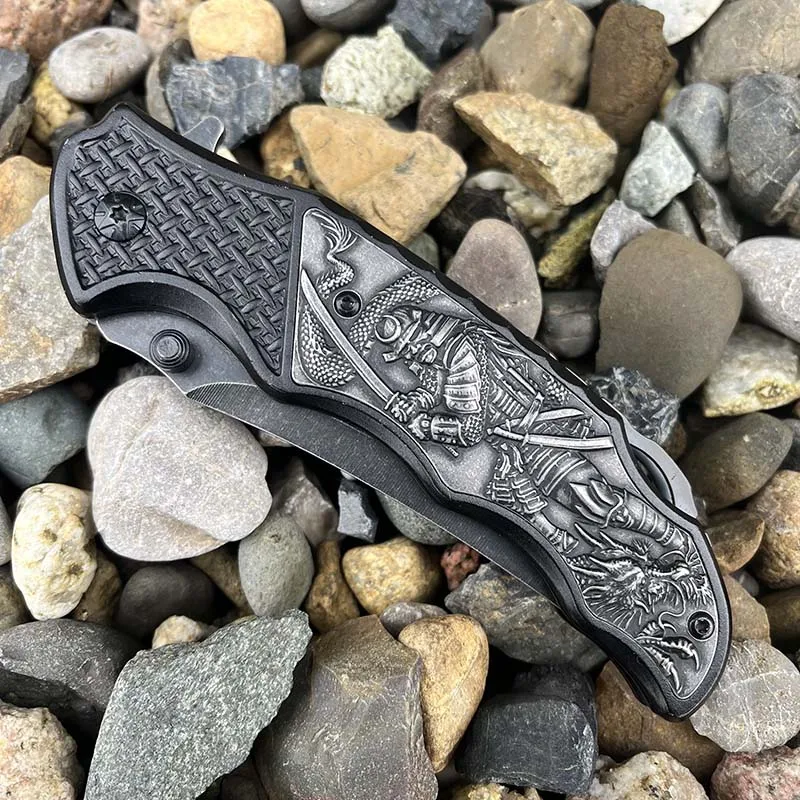 Ancient Japanese Samurai Folding Knife Dragon Slayer Jackblade Warrior Jackknife Outdoor Katana Style Collection
Ancient Japanese Samurai Folding Knife Dragon Slayer Jackblade Warrior Jackknife Outdoor Katana Style Collection