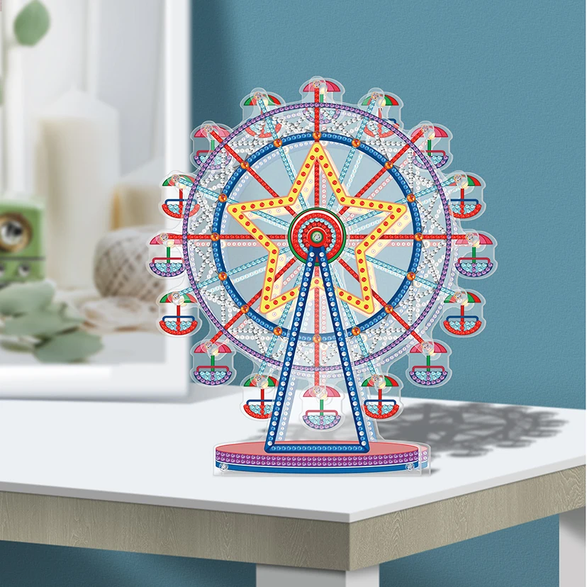 Ferris Wheel Part Drill DIYDiamond Painting with Kits Accessory Art And Craft Ornaments Home Decor Christmas Gift WG3344
Ferris Wheel Part Drill DIYDiamond Painting with Kits Accessory Art And Craft Ornaments Home Decor Christmas Gift WG3344
