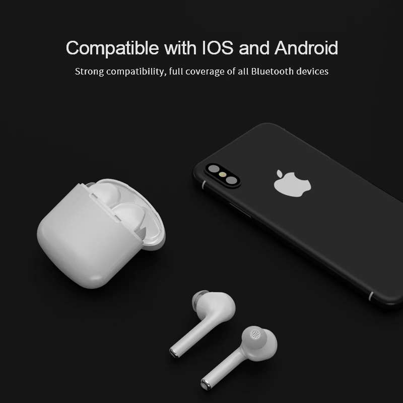 I9x TWS высокая версия беспроводной Bluetooth V5.0 наушники мини мягкие стерео Pro Touch