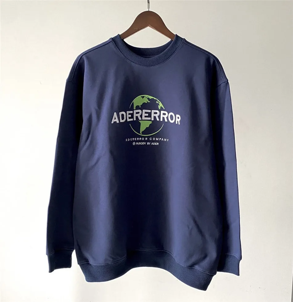 Earth 2021FW Oversize Embroidery Ader Error Sweatshirts Men Women Casual Black Blue White Adererror Pullovers With Tags
Earth 2021FW Oversize Embroidery Ader Error Sweatshirts Men Women Casual Black Blue White Adererror Pullovers With Tags