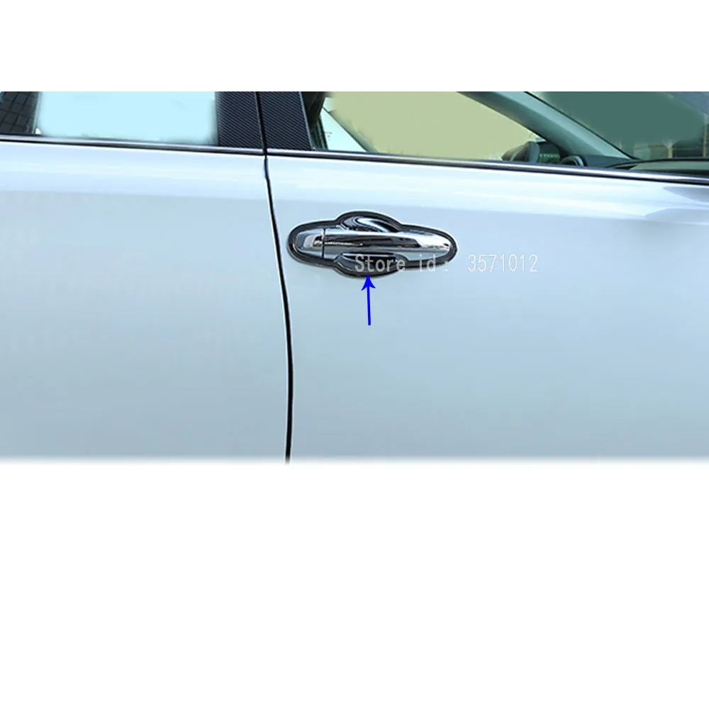 Car Styling Body Cover Detector Trim ABS Chrome External Door Bowl Stick Lamp Frame 4/8pcs For Toyota RAV4 2016 2017 2018
Car Styling Body Cover Detector Trim ABS Chrome External Door Bowl Stick Lamp Frame 4/8pcs For Toyota RAV4 2016 2017 2018